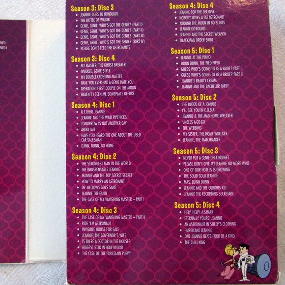 I DREAM OF JEANNIE DVDs ALL SEASONS COMPLETE TV SERIES BARBARA EDEN LARRY HAGMAN - Picture 6 of 8